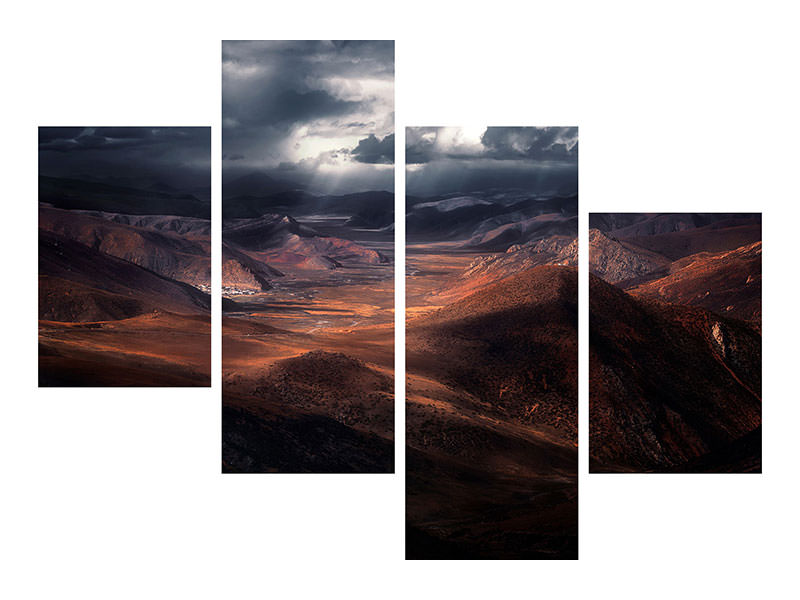 modern-4-piece-canvas-print-the-highland-of-the-holy-light
