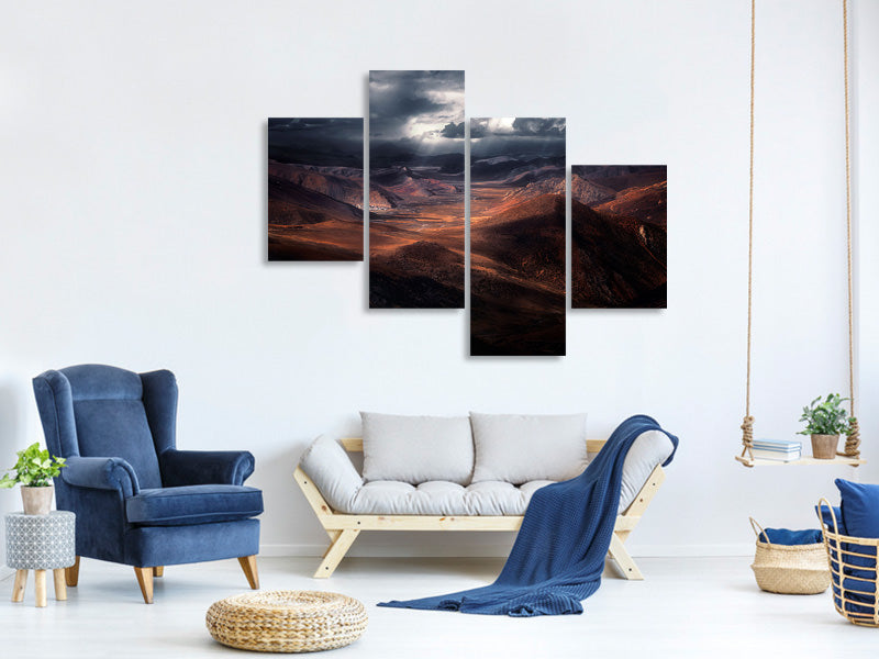 modern-4-piece-canvas-print-the-highland-of-the-holy-light