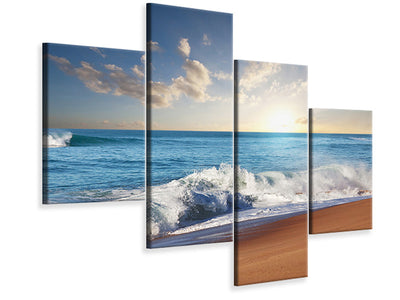 modern-4-piece-canvas-print-the-waves-of-the-sea