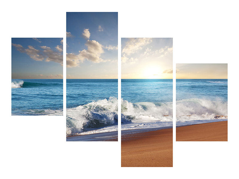 modern-4-piece-canvas-print-the-waves-of-the-sea
