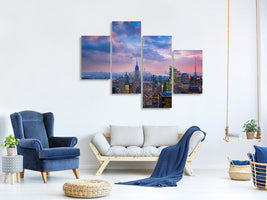 modern-4-piece-canvas-print-top-of-the-rock