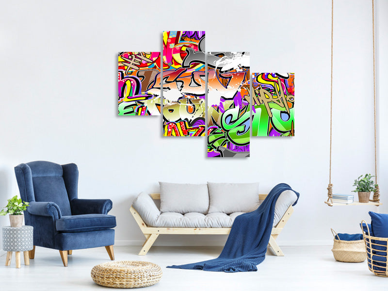 modern-4-piece-canvas-print-writings