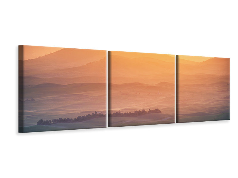 panoramic-3-piece-canvas-print-dreamy-morning