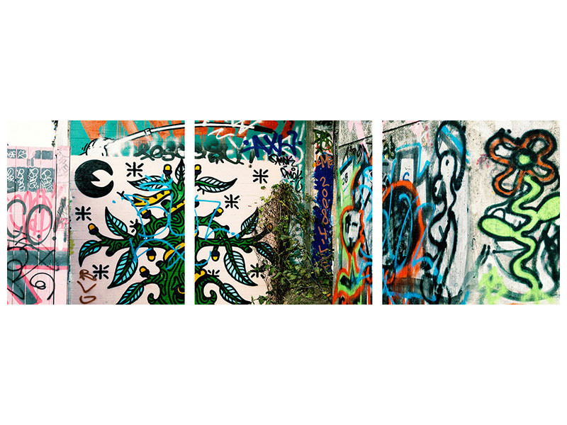 panoramic-3-piece-canvas-print-graffiti-in-the-backyard