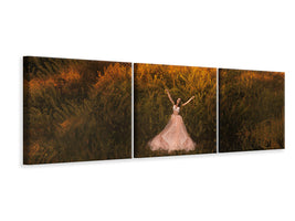 panoramic-3-piece-canvas-print-natalia-in-the-field