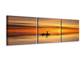 panoramic-3-piece-canvas-print-romantic-sunset-on-the-sea-ii