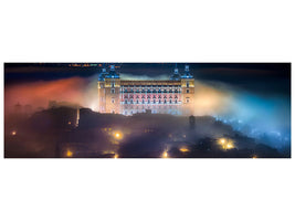 panoramic-canvas-print-mystic-foggy-night-in-toledo-city