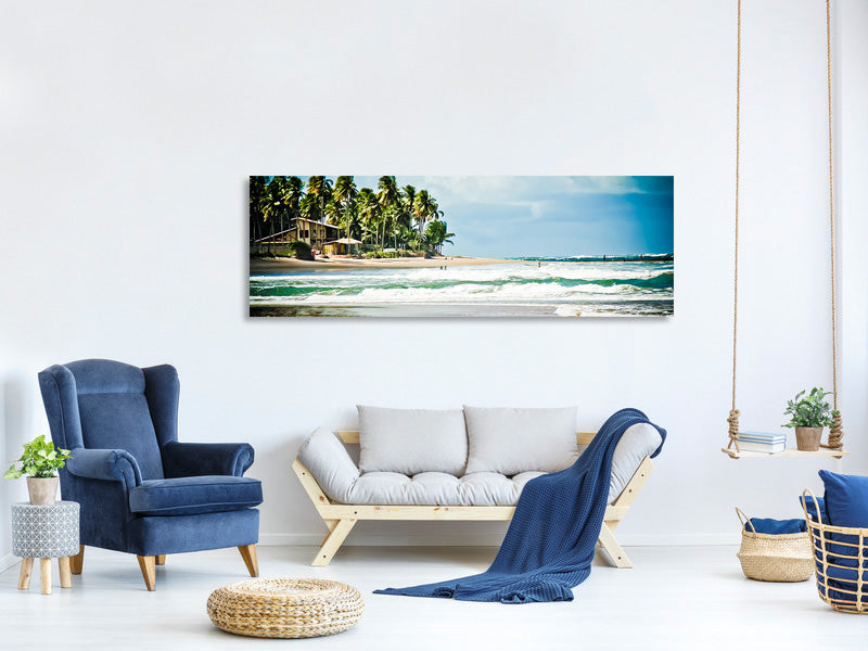 panoramic-canvas-print-the-beach