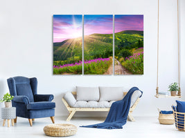 3-piece-canvas-print-a-summer-landscape-at-sunrise