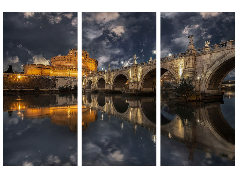 3-piece-canvas-print-arches-and-clouds