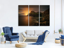 3-piece-canvas-print-arnafjall-sunset