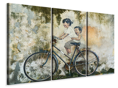 3-piece-canvas-print-bicycle-graffiti
