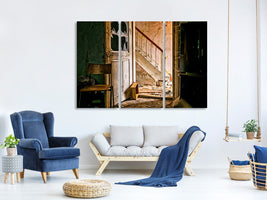 3-piece-canvas-print-crumbled-stairs