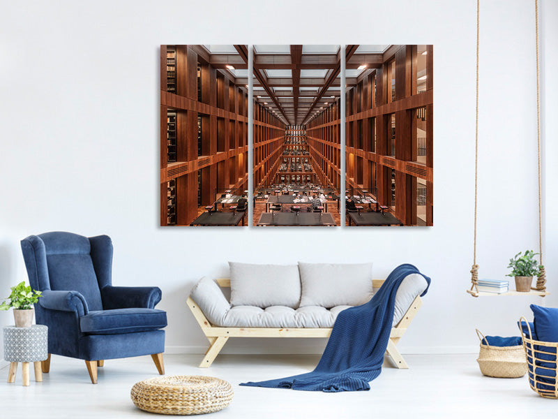 3-piece-canvas-print-library-in-berlin