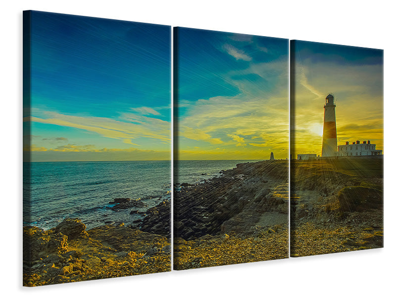 3-piece-canvas-print-lighthouse-in-portland