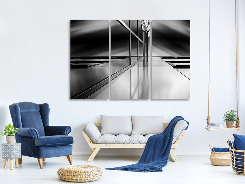 3-piece-canvas-print-lines-and-reflections