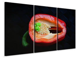 3-piece-canvas-print-red-pepper