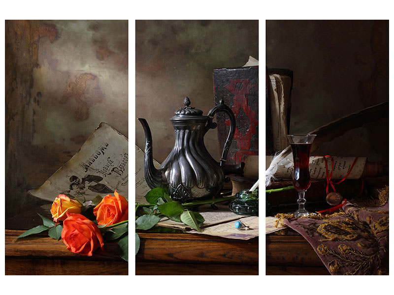 3-piece-canvas-print-still-life-with-teapot-and-roses