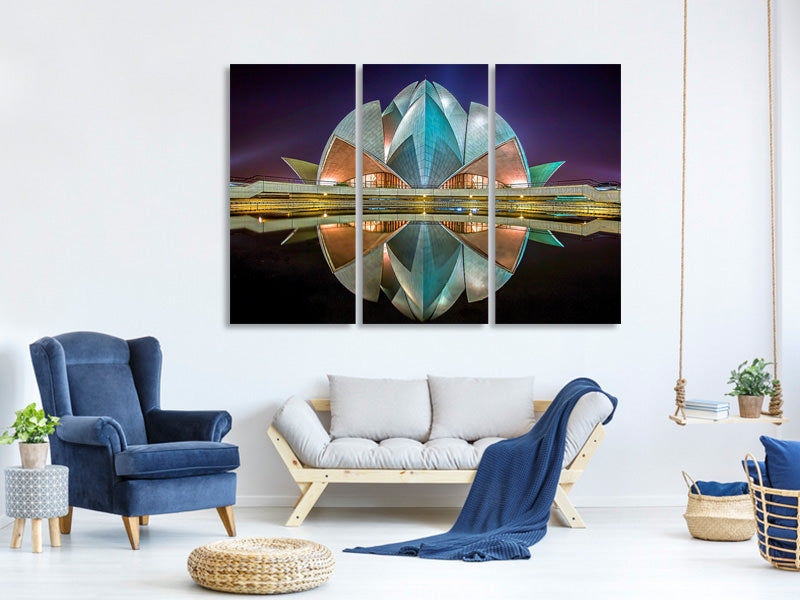 3-piece-canvas-print-the-lotus-temple