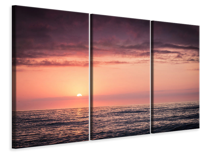 3-piece-canvas-print-wonderful-sunset-on-the-horizon