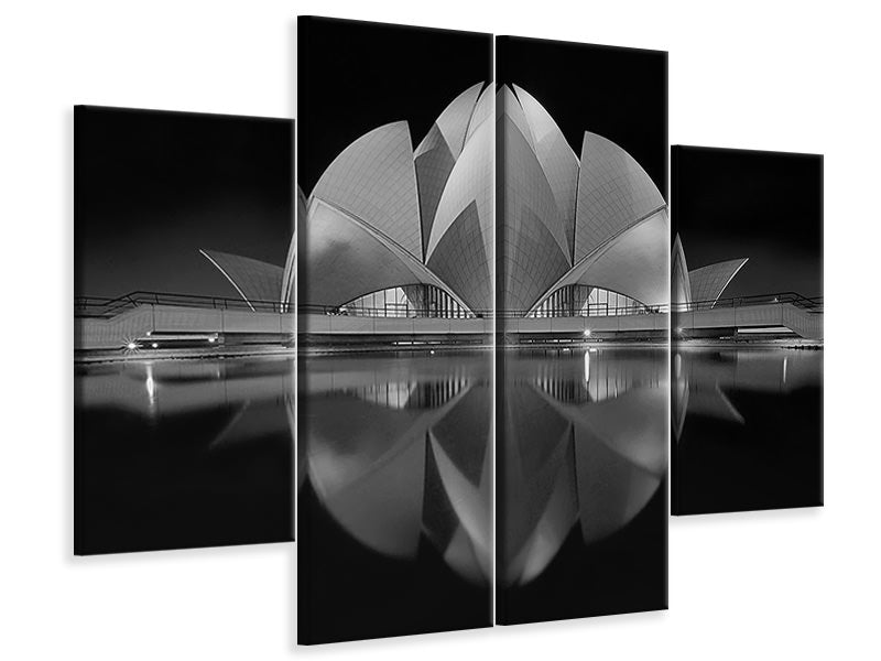 4-piece-canvas-print-black-contrast