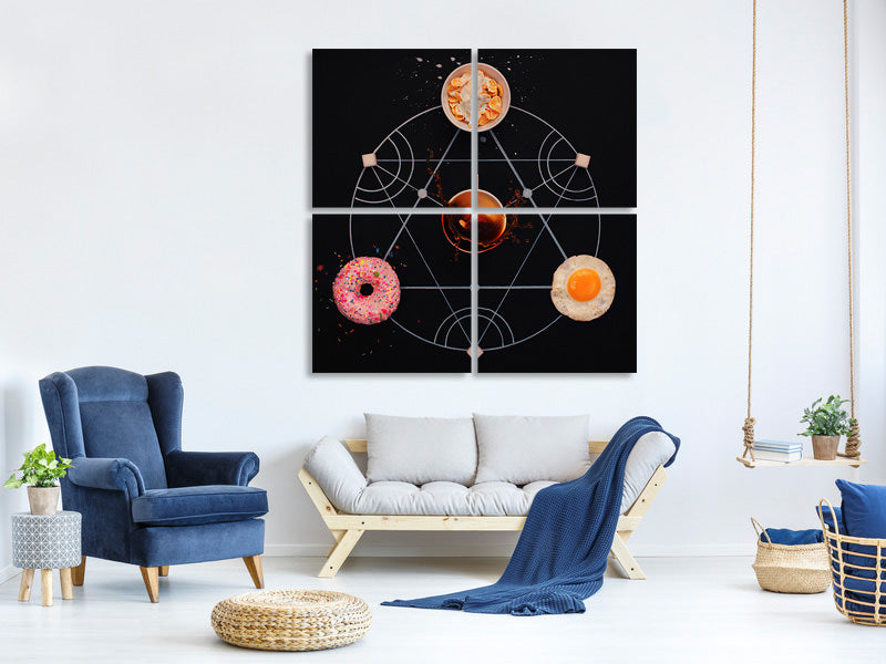 4-piece-canvas-print-breakfast-alchemy