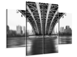 4-piece-canvas-print-bridge-to-another-world