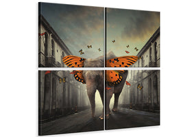 4-piece-canvas-print-butterphant