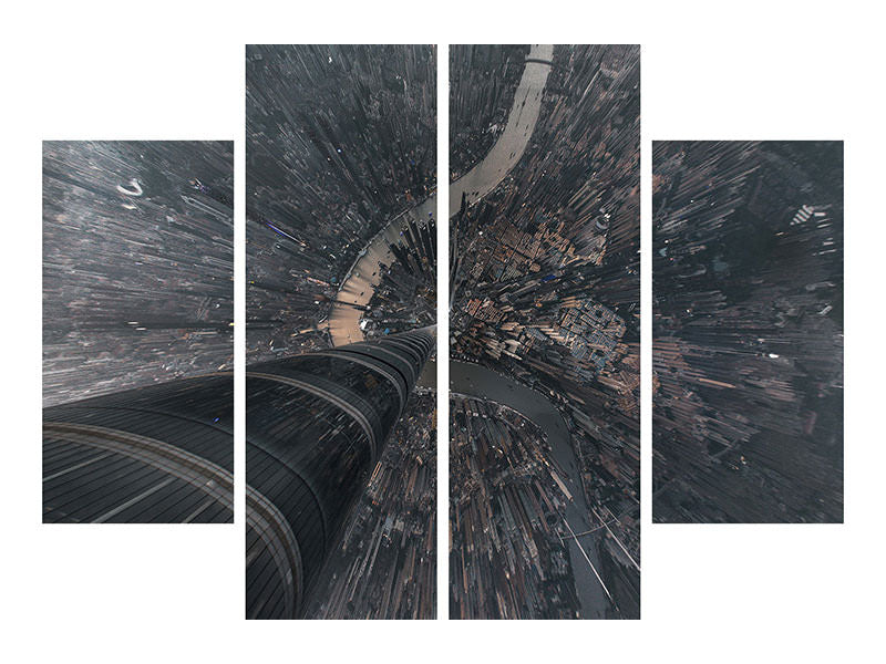 4-piece-canvas-print-dive-into-the-matrix