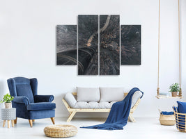 4-piece-canvas-print-dive-into-the-matrix