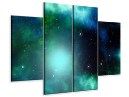 4-piece-canvas-print-fantastic-galaxy