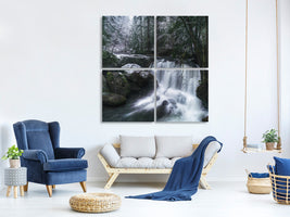 4-piece-canvas-print-first-snow-at-the-falls