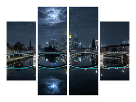 4-piece-canvas-print-frankfurt-at-full-moon