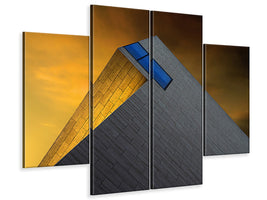 4-piece-canvas-print-golden-glow