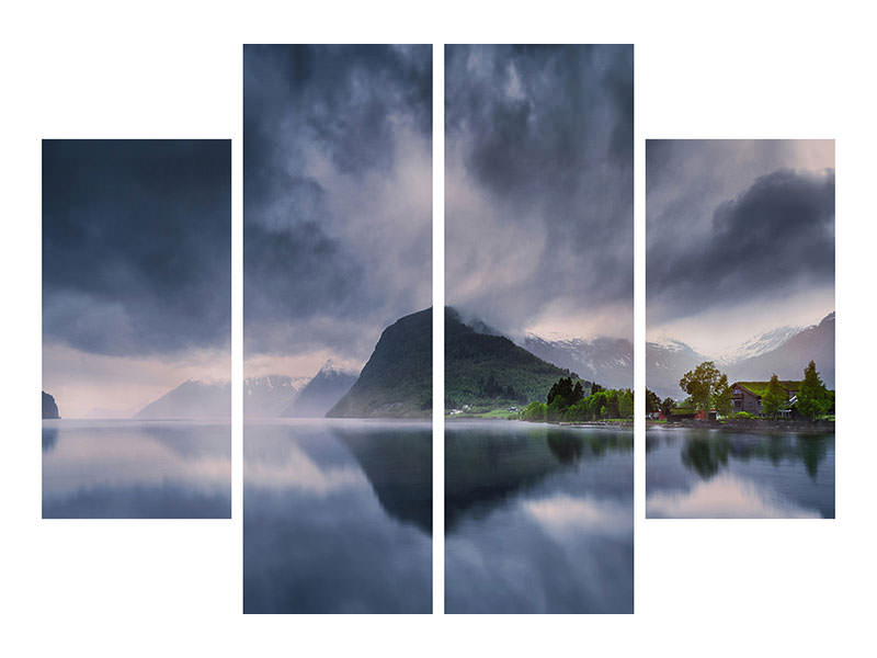 4-piece-canvas-print-hornindalsvatn-ii