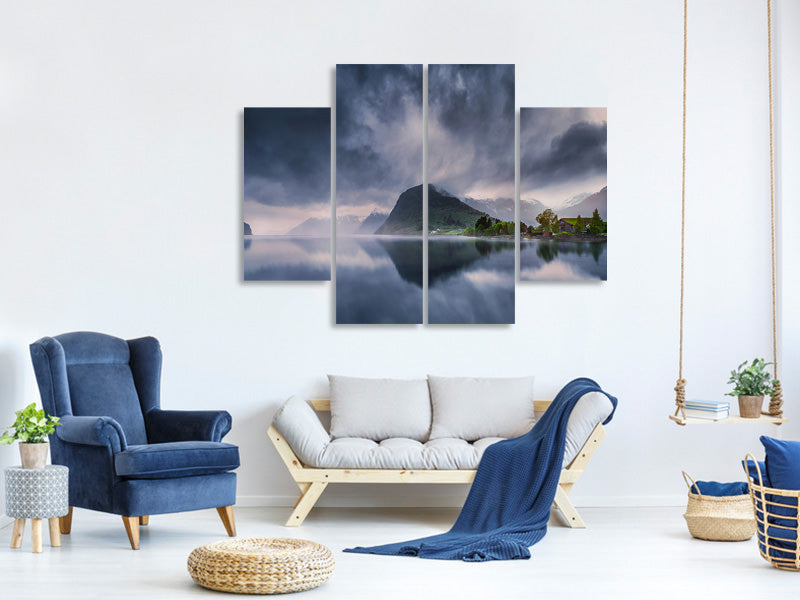 4-piece-canvas-print-hornindalsvatn-ii