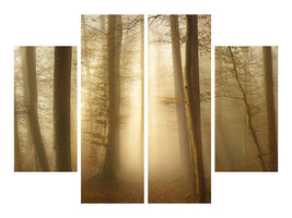 4-piece-canvas-print-into-the-trees