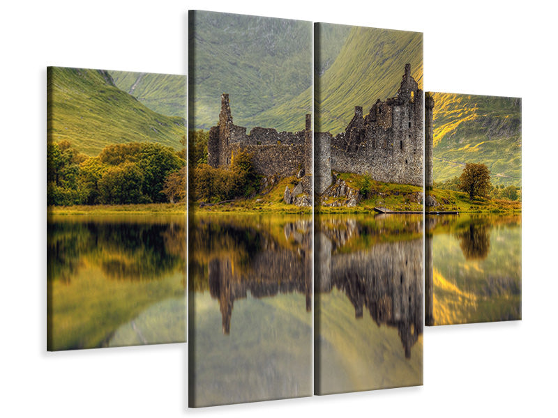 4-piece-canvas-print-kilchurn