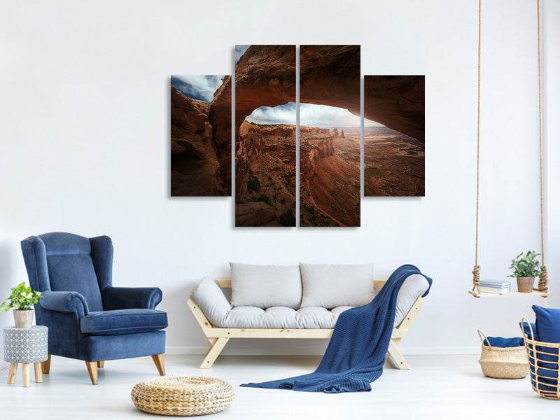 4-piece-canvas-print-mesa-arch
