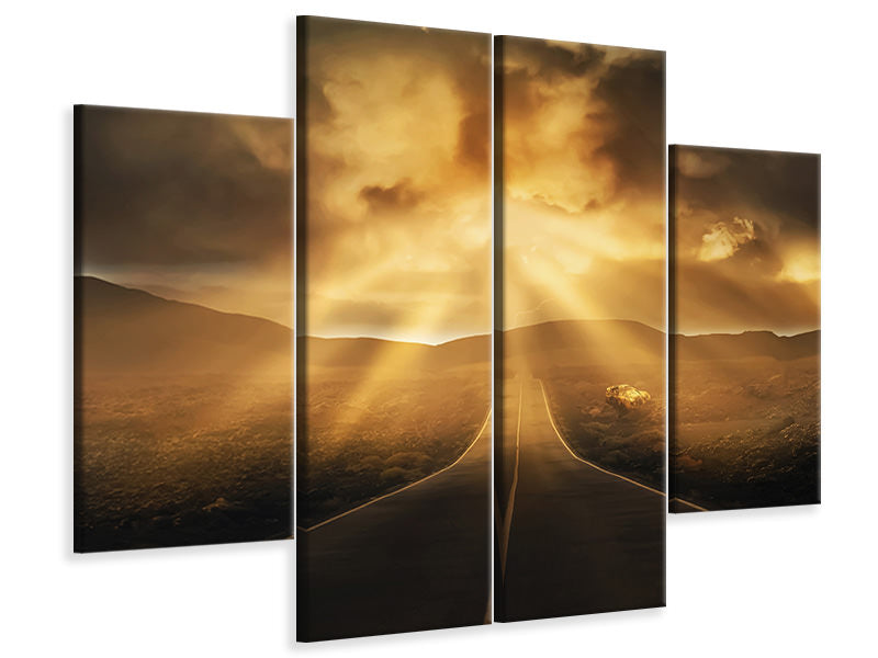 4-piece-canvas-print-mystical-street