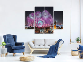 4-piece-canvas-print-new-year-fireworks