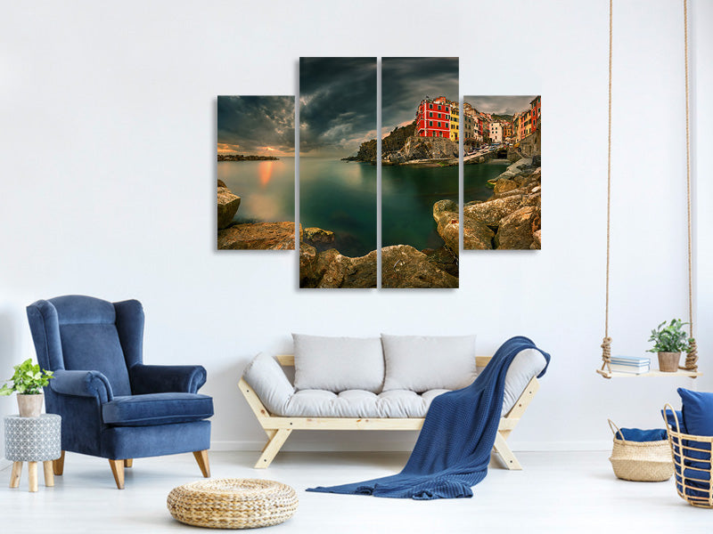 4-piece-canvas-print-riomaggiore