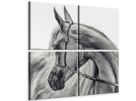 4-piece-canvas-print-the-arabian-horse