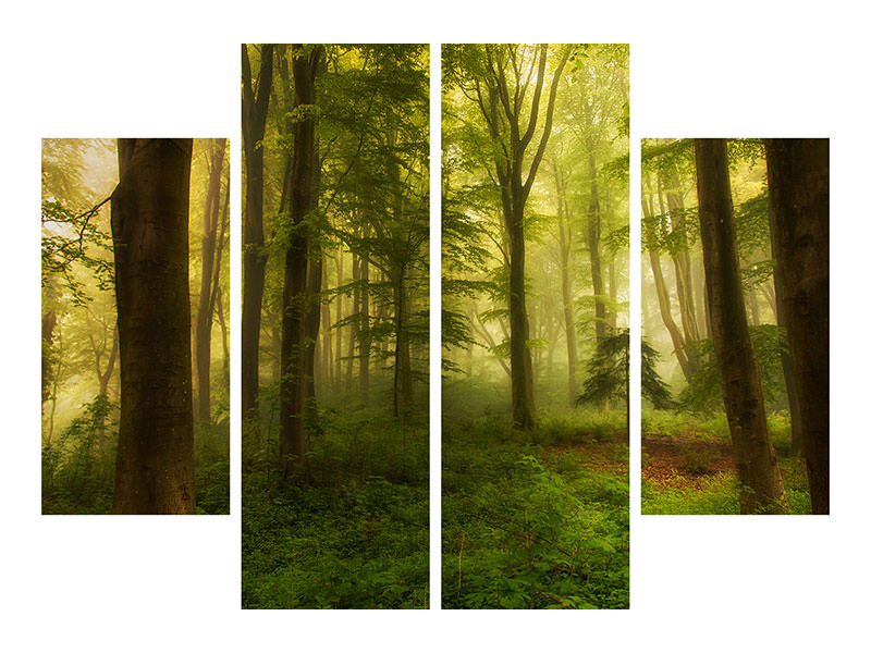 4-piece-canvas-print-the-little-tree