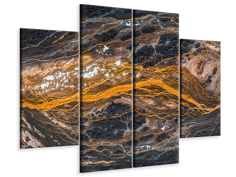 4-piece-canvas-print-the-pulse-of-the-earth