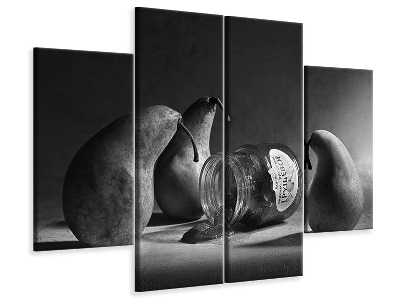 4-piece-canvas-print-the-sad-farewell