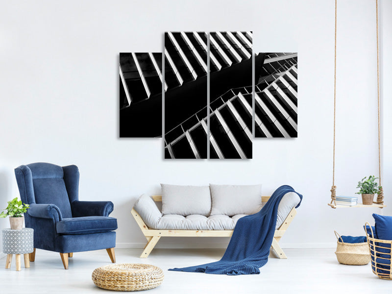 4-piece-canvas-print-up-between-the-facades