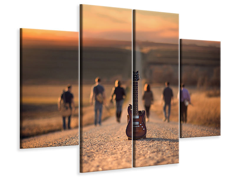 4-piece-canvas-print-velvet-crush