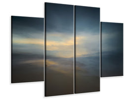 4-piece-canvas-print-walk-along-the-edge-of-nowhere