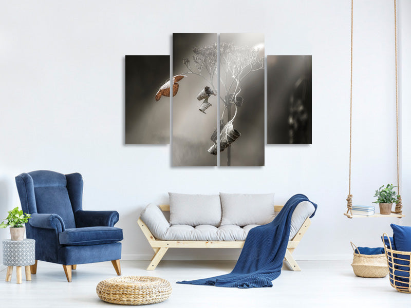 4-piece-canvas-print-withe-hydrangea